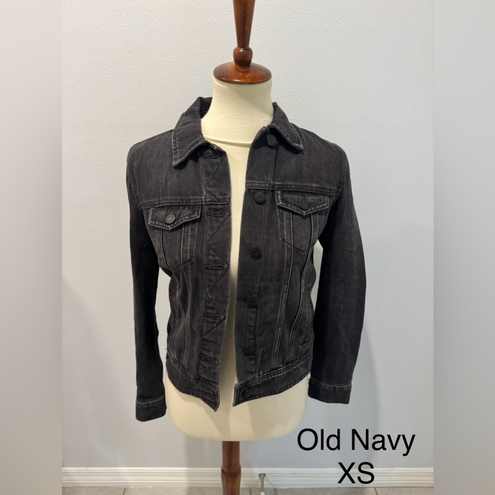 Old Navy Charcoal Jean Jacket